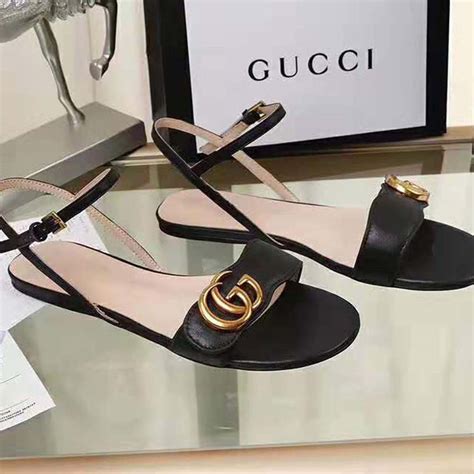 gucci sansals|authentic Gucci sandals women.